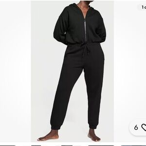 Victoria’s Secret hooded fleece jumpsuit